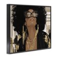 thumbnail image 2 of Stupell Industries Modern Full Of Confidence Beautiful Woman Black Framed Giclee Art, 14 x 11, by Franklyn Gregory, 2 of 8