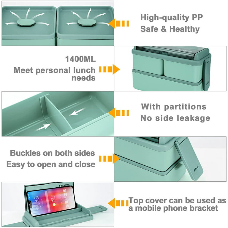 NewHome™ 3-Compartment Lunch Box 