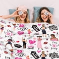 thumbnail image 4 of 30 Years Old Birthday Gifts for Women, Women 30th Birthday Decorations, 30th Birthday Gifts for Her, Birthday Blanket Birthday Gifts Ideas for Mom, Sister, Wife, Friend, Aunt, Soft Blanket(50"x60"), 4 of 7
