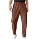 thumbnail image 1 of Hombres Casual Moda Patchwork Lino Cintura Media Corbata Cintura Elástica Pantalones Bloomers Pantalones Pompotops  oipoqjl41752, 1 of 9