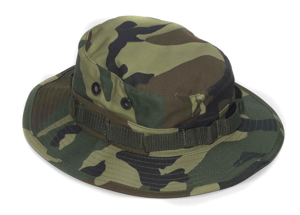 camouflage hat