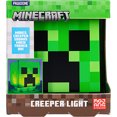 thumbnail image 6 of Minecraft Creeper Light, 4" Desk Lamp, Officially Licensed Gifting by Paladone, 6 of 8