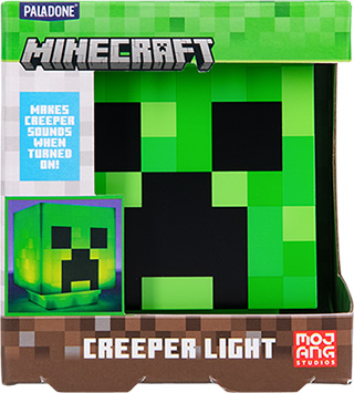 Paladone Minecraft Creeper 4" Desk Light photo 6
