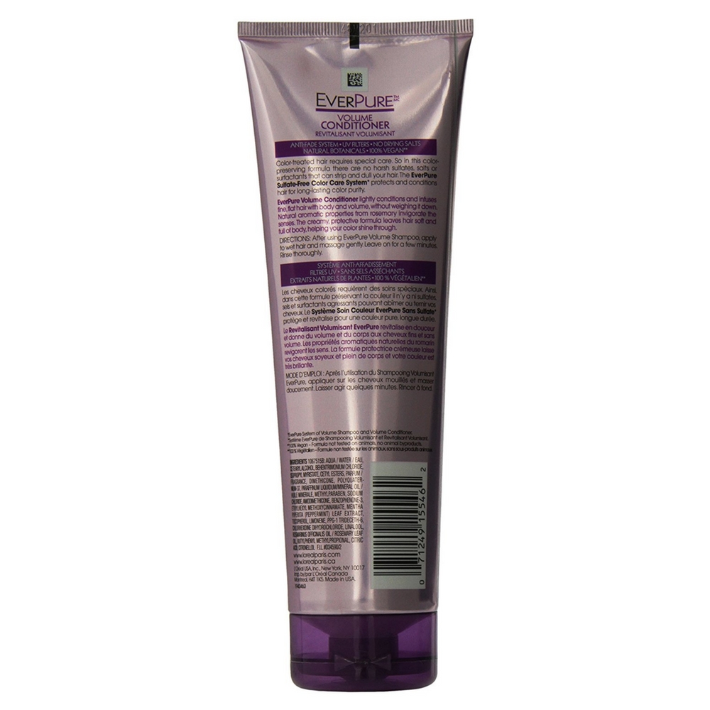 L'Oreal Paris EverPure Sulfate-Free Color Care System Lotus Volume Conditioner 8.5 oz (Pack of 2) - image 2 of 4
