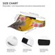 thumbnail image 3 of Fotbe Floral Sunglasses Cat Art Visera Deportiva con Diseño, Gorra Abierta Ajustable de Algodón para Mujer y Hombre, 3 of 7