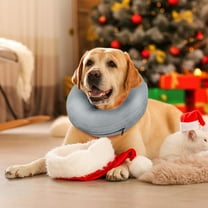 UNOMOR Dog Cone Collar Grey 1Set 17.7x17.7x2.0In