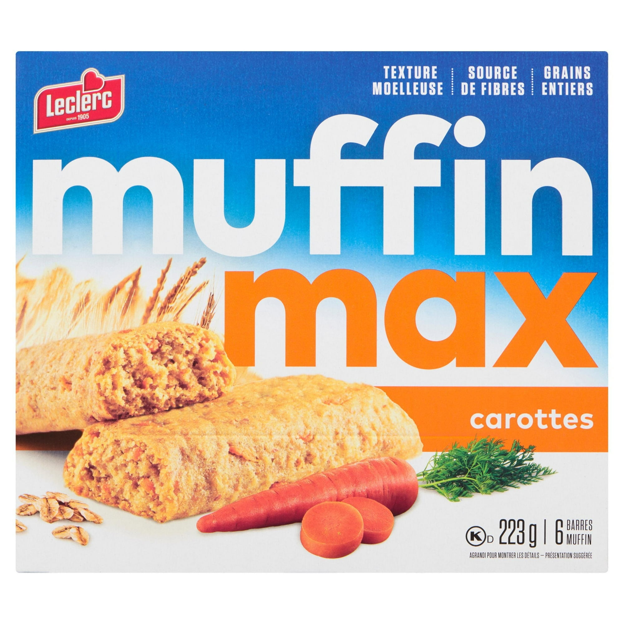 Muffin Max Barres Muffin Carottes
