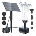 thumbnail image 3 of Upgraded Solar Fountain Pond Pump Kit With Stake, Solar Powered Water Fountain Pump For Bird Bath, Garden, Backyard, Pool ,High Efficiency, 3 of 8