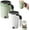 Green + White, variant on 2026 New Electric Self Stirring Coffee Mug, Electric Coffee Mug with a Built-In Lcd Thermometer,Upgraded Digital Touchscreen Model, Perfect for Brewing Coffee, Milk, Cocoa, Etc