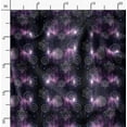 thumbnail image 2 of Soimoi Purple Poly Georgette Fabric Scared Geometric Galaxy Decor Fabric Printed Yard 52 Inch Wide, 2 of 6