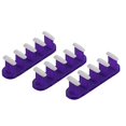 thumbnail image 1 of Nail Tips Display Stand Holder Practice Set Art Training Manicure Tools & Nail Tips (Purple), 1 of 2