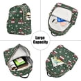 thumbnail image 5 of FORMRS Mini Backpack Purse for Women Travel Daypack Casual Shoulder Bag, Christmas Hats, 5 of 7