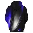 thumbnail image 3 of Men Hoodies Fashion Activewear Mens Sweatshirt Long Sleeve Pullover with Pockets Black L, 3 of 3