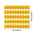 thumbnail image 2 of Marker Holders (5 Pack): Silicone Organizers for Broad Tip Markers, Prevent Lost Lids, Portable, Value Family Size, Dishwasher Safe, 2 of 4