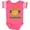 Football Pink and White, variant on Inktastic Nacho Average Daughter with Nachos and Cacti Boys or Girls Baby Bodysuit