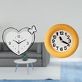 thumbnail image 2 of Reloj de pared,Reloj de pared acrílico para oficina en casa,sin tictac,Relojes de pared colgantes Reloj de tiempo decorativo,Reloj de pared,Reloj de pared redondo moderno y silencioso para, 2 of 8