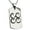 Silver, variant on Stainless Steel Ancient Tribal Unity Rune Engraved Dog Tag Pendant Necklace