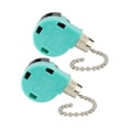 thumbnail image 3 of 2 interruptores de tirador para luz de ventilador Ze-268S6, accesorio para ventiladores de techo , control de dos cables cadena de plata, 3 of 8