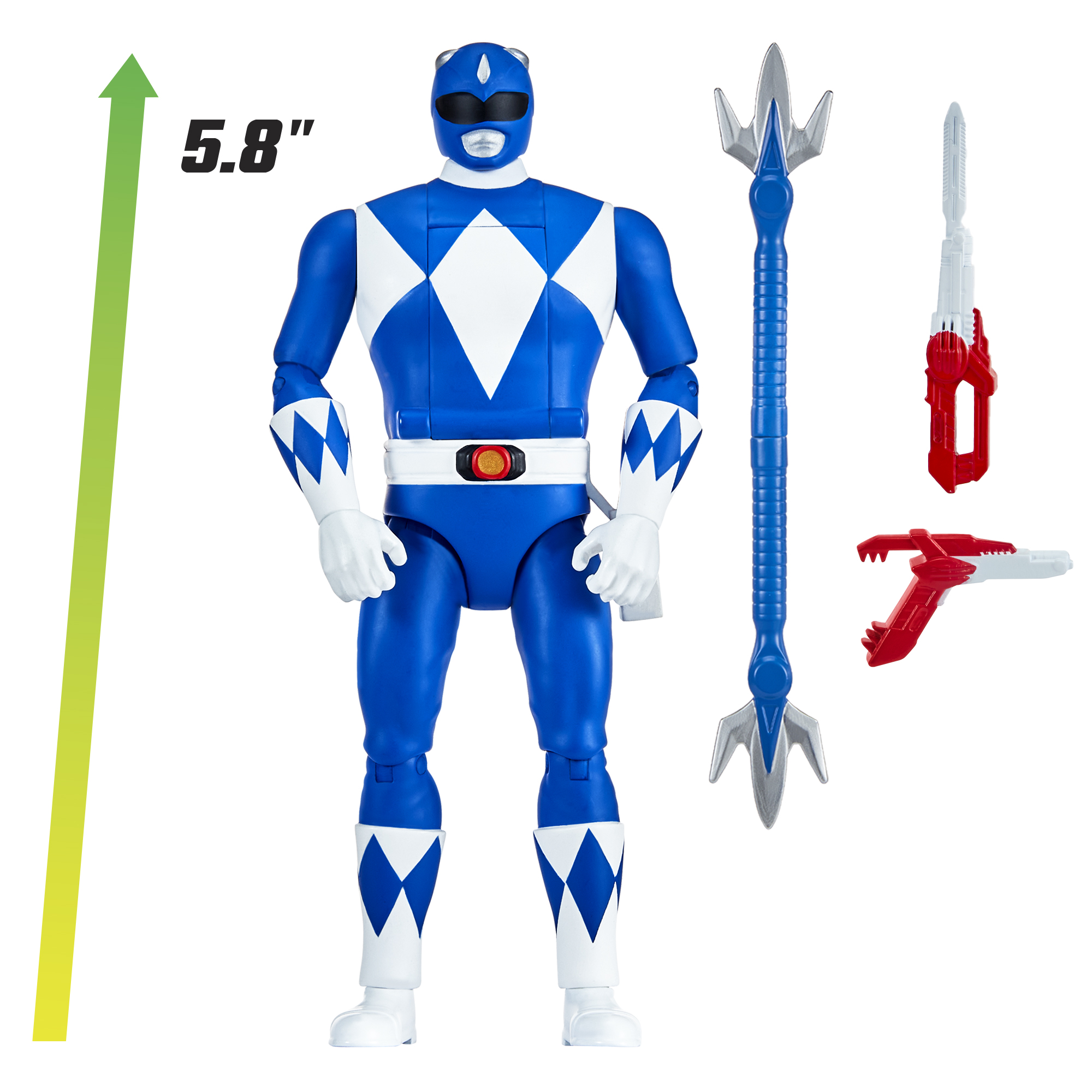 Power Rangers Auto-Morphin Blue Ranger Action Figure photo 5