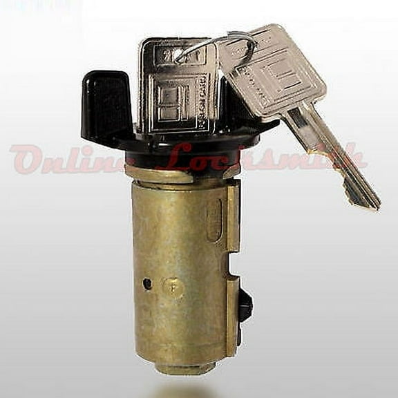 New Ignition Switch Cylinder Replacement For Cadillac 78-91 w Two Keys LC14303