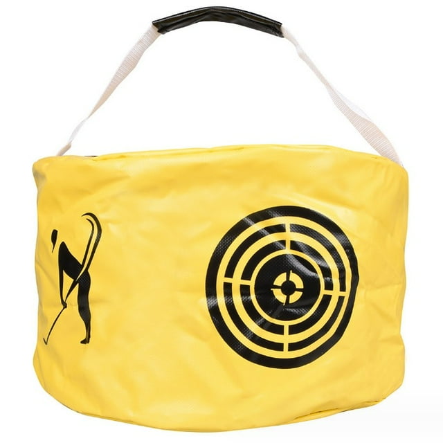 Sacs d'Impact de Golf, Entraîneur de Swing de Golf, Cadeaux de Golf pour Hommes, Durable Imperméable Jaune