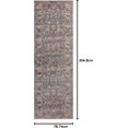 thumbnail image 2 of Chris Loves Julia x Loloi Rosemarie Collection Area Rug ROE-04 Graphite/Multi 2'-7" x 10'-0", 2 of 8