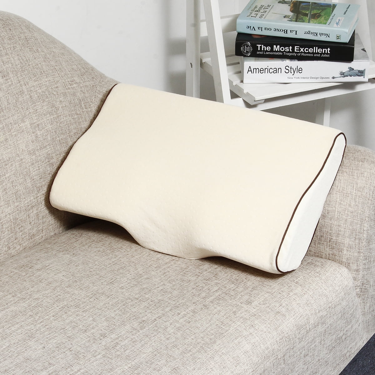 butterfly pillow for neck pain