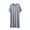 Gray, variant on Mens Nightgowns Short Sleeve V Neck Lounge Nightshirt Pajamas Comfy Big and Tall Sleep Shirts