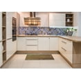 thumbnail image 6 of Ahgly Company Machine Washable Indoor Rectangle Transitional Saddle Brown Area Rugs, 5' x 7', 6 of 7
