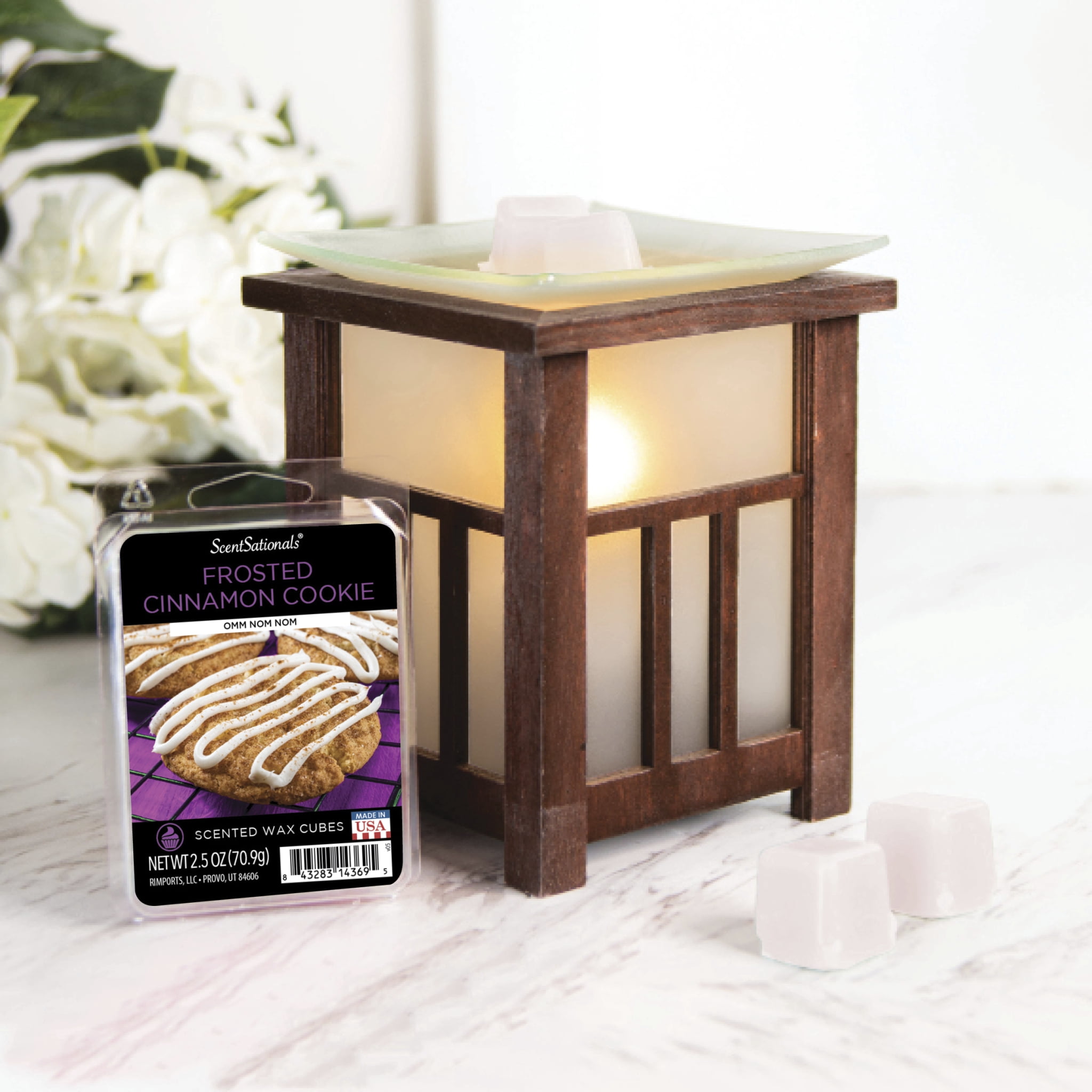 SCENTSATIONALS FRAGRANCE CUBES, FROSTED CINNAMON COOKIE