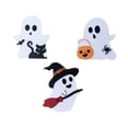 thumbnail image 2 of Colección De 3 Piezas De Decoración De Fantasmas De Halloween Para La Entrada, La Sala De Estar Y El Escritorio., 2 of 9