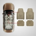 thumbnail image 4 of Armor All 4-Piece Tan All-Season Trim-to-Fit Floor Mats, 4 of 11