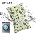thumbnail image 6 of Sikiie Green Avocado Pillow Covers, Throw Pillow Case Cushion Covers,Cushion for Bedroom,Couch,Home-16"x24", 6 of 6