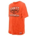 thumbnail image 2 of Women's New Era  Orange San Francisco Giants Mineral Wash Oversized T-Shirt, 2 of 5