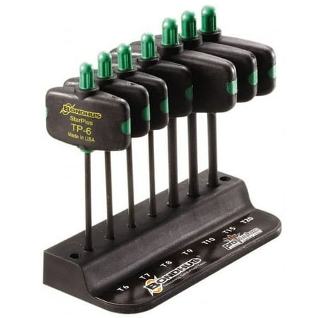 UPC: 0037231339456 | bondhus 33945 set 7 torxplus wingdriver tools tp6 – tp20