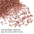 thumbnail image 2 of Triturado Vidrio Chips 100g/3.5oz 2mm-4mm Irregular Metálico Brillante Vidrio para Artesanía Bricolaje Jarrón Relleno Epoxi Resina Decoración, Vino Rojo, 2 of 5