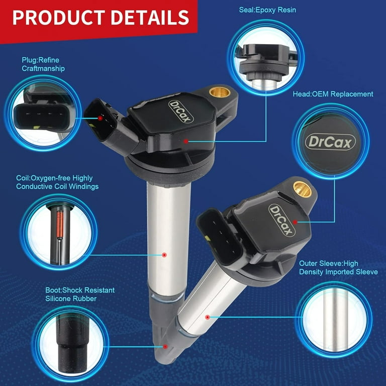三菱ケミカル - KT Amazon.com: DAVRPES 90919-02258 Ignition Coils Pack For