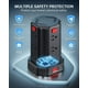 thumbnail image 2 of Protector contra sobretensiones de regleta, cable de extensión de 10 pies con 12 salidas múltiples de CA 4 USB (1 USB C), estación de carga de escritorio SMALLRT Power Tower, 2 of 5