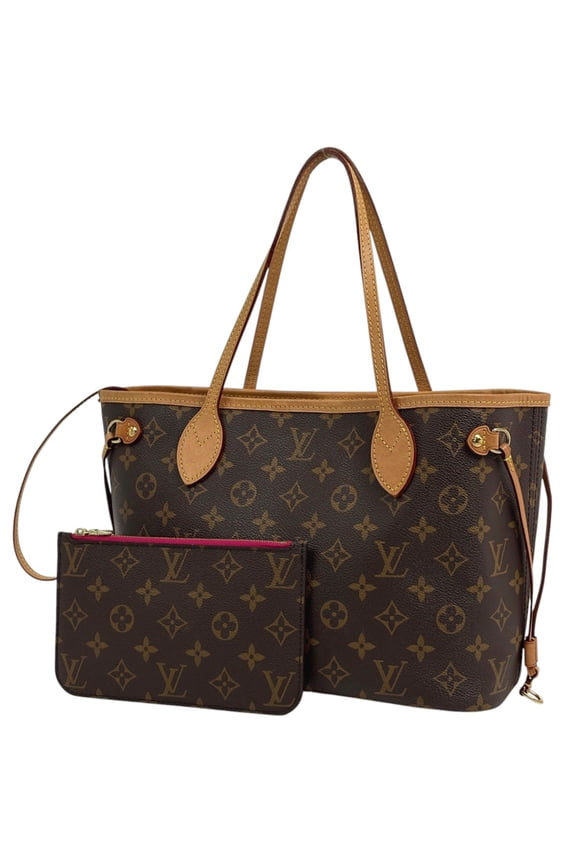 Pre-Owned Louis Vuitton Neverfull PM 2-Way Shoulder Bag, Handbag, Tote Monogram Brown, Pivoine...