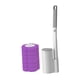 thumbnail image 1 of Cepillo de baño desechable, accesorios para inodoro, depurador de inodoro para baño y hogar. Púrpura, 1 of 6