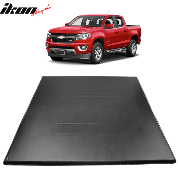Compatible With 15 20 Chevy Colorado Gmc Canyon 5 Ft Truck Bed Tri Fold Tonneau Cover Walmart Com Walmart Com