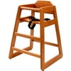 Lipper International Child's High Chair, Pecan Finish