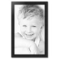 thumbnail image 2 of ArtToFrames 27" x 44" Majestic Black Picture Frame, 27x44 inch Black Wood Poster Frame (WOM-5120), 2 of 7