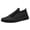 Black, variant on Men Walking Shoes S𝗅ip On Casual L𝗈afers Shoes Lightweight Breathable Knit Sneakers Comfortable Soft Sole Work Shoes Versatile Non-S𝗅ip Sport Shoes for Summer and Autumn