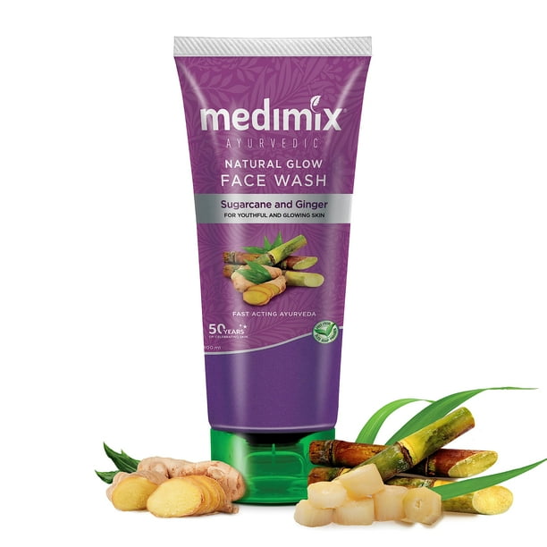 Medimix Ayurvedic Natural Glow Face Wash, 100ml
