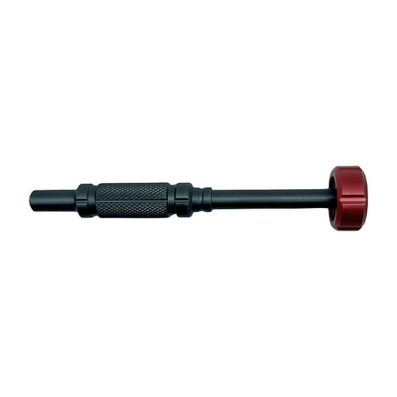 Mango de punta de destornillador Mango de eje de destornillador hexagonal Longitud de reparación electrónica 98 mm Precisión para mango de destornilla KS43R rojo