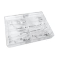 thumbnail image 4 of 100PCS Montre Barre de Ressort, 10 Tailles de Ressorts pour les Couronnes de Montre, Acier Inoxydable Montre Couronne Barre de Ressort Ensemble Montre Outil de Réparation Accessoire, 4 of 8