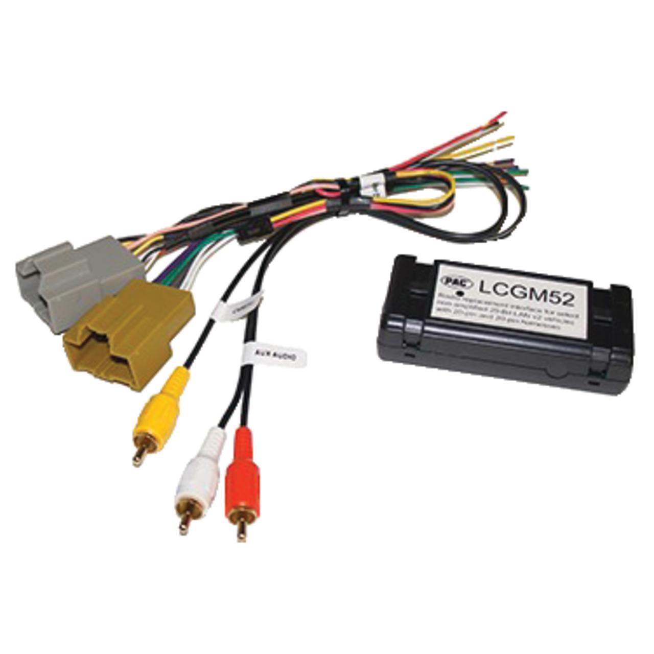 LCGM52 Radio Replacement Interface for 2016 2017 Select GM Trucks with