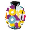 thumbnail image 1 of Sudadera con capucha y cremallera para hombre, diseño de arte escénico, chaqueta con estampado 3D, estilo Harajuku, manga larga, informal, de primavera, estilo hip hop, 1 of 6