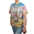 thumbnail image 4 of Welcome Spring Fairy Rat Terrier in Flower Meadow All Over Print 3D Shirt Unisex Merch Ratty Dog Lover - 13002, 4 of 6